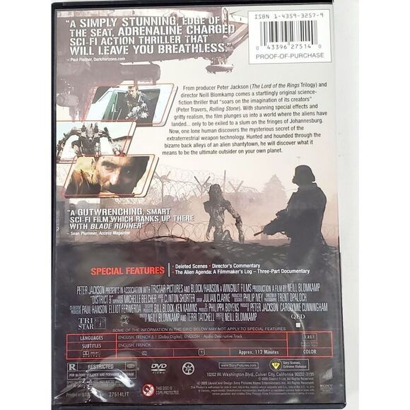District 9 SCI-FI [DVD] - Picture 3 of 3